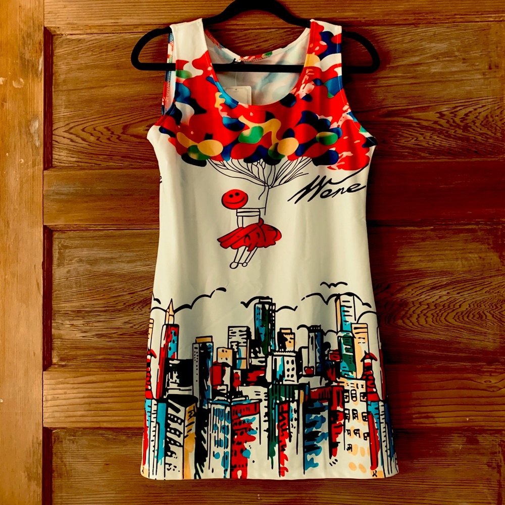 Sleeveless minidress new with tags